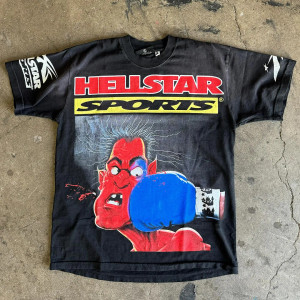High quality replica UA HellStar Vintage Casual Cotton Short Sleeve T-Shirt High quality replica UA HellStar Vintage Casual Cotton Short Sleeve T-Shirt