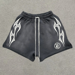 High quality replica UA Vintage Hellstar Graphic Casual Fashion Shorts High quality replica UA Vintage Hellstar Graphic Casual Fashion Shorts