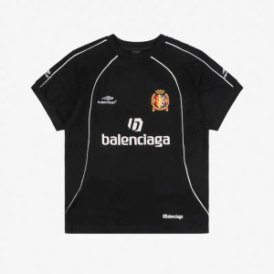 High quality replica UA Balenciaga Paris Soccer Team Print T-Shirt High quality replica UA Balenciaga Paris Soccer Team Print T-Shirt
