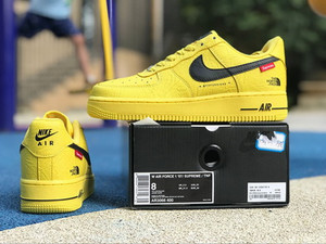 Supreme X Louis Vuitton Custom Jean Air Force 1 – Custom drip