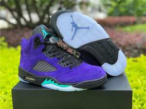 UA High quality replica nike Air Jordan Retro 5 Alternate Grape sneakers UA High quality replica nike Air Jordan Retro 5 Alternate Grape sneakers