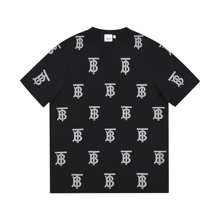 High quality replica UA  Burberry Monogram Motif Cotton In Black T-shirt