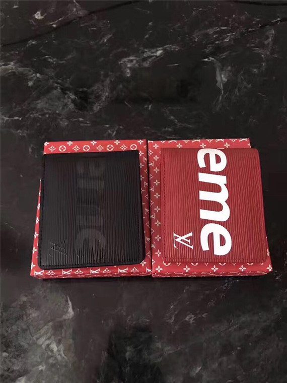 High quality replica UA Supreme X Louis Vuitton Wallet