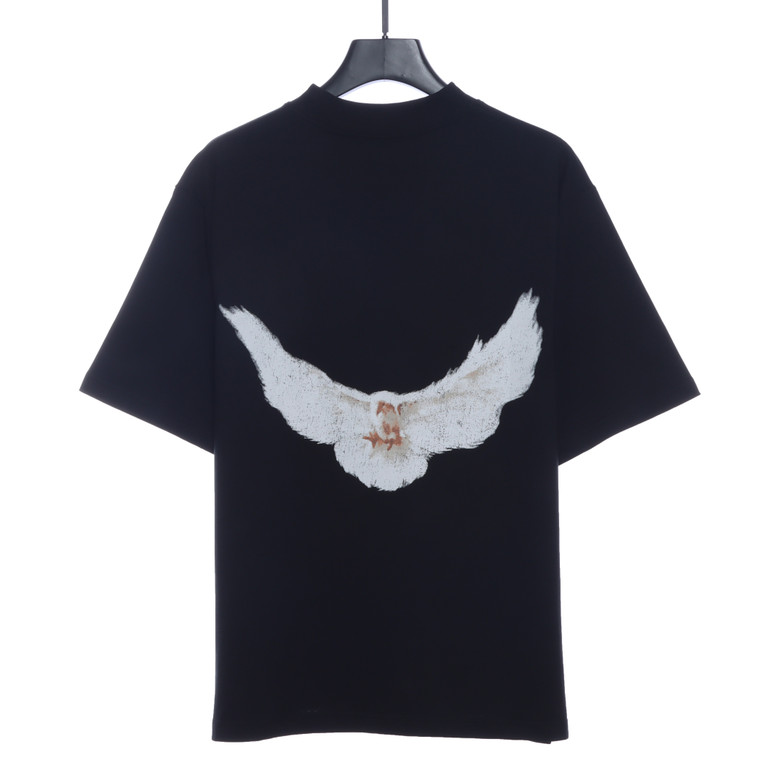 High Quality Replica UA Balenciaga X Gap X Yezzy Tripartite Joint Pigeon Black, Tshirt