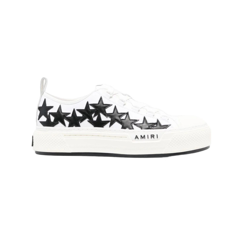 High quality replica UA Amiri Star Patch White Low Top Sneaker