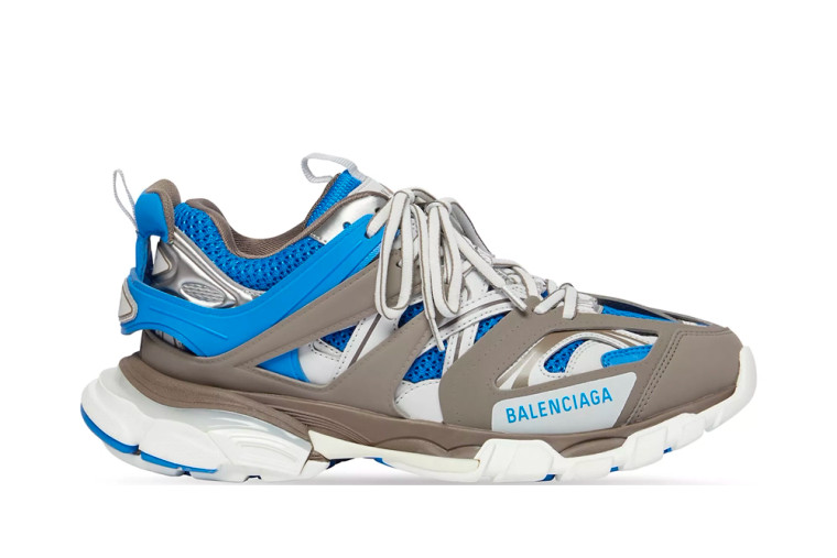High quality replica UA Balenciaga Low Track Led ‘Azur’ LED Sneakers