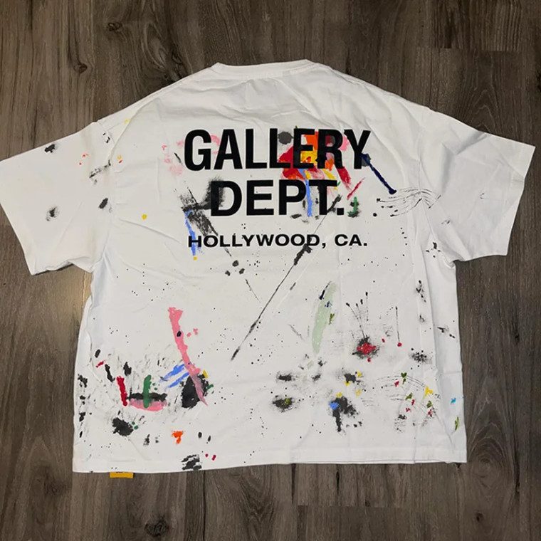 High Quality Replica UA Gallery Dept Graphic splash Print Cotton T-Shirt