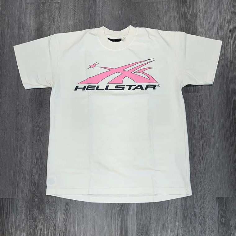 High quality replica UA Vintage Hellstar Graphic 100% Cotton Short Sleeve T-Shirt