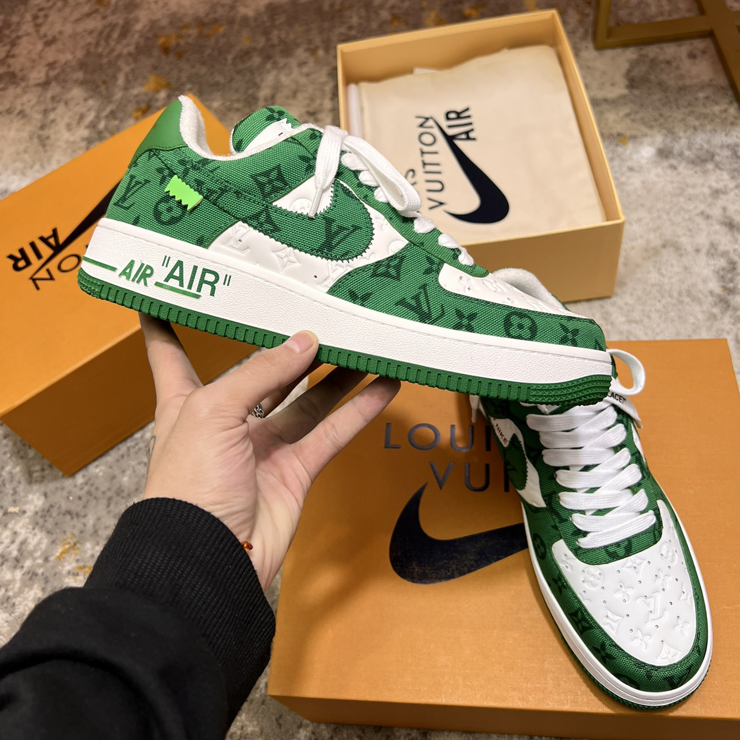 Nike Air Force One Louis Vuitton. - Stand Shop  Zapatillas y Sneakers  Réplica AAA en Colombia