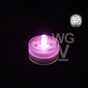 LED04PK Pink Submersible LED Decor Lights  - Reusable