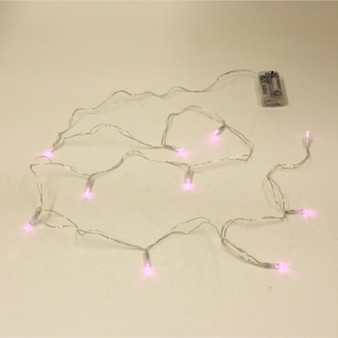 LED07PK - LED String Lights - Pink (1 pc)