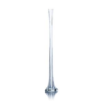 VTW0132 - Clear Tower Vase - 2"x 32"