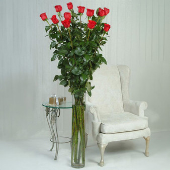 VCY0418 - Cylinder Glass Vase - 4"x18" (12 pcs/case)