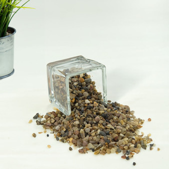 03011MX - Mixed Color Crushed Rocks (1.1 lb bag)