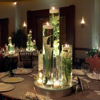 VCY0424 - Tall Cylinder Glass Vase - 4"x24" (6 pcs/case)