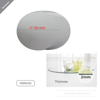 MIRROU02 Round Mirror 2" (48pcs)