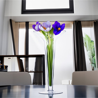 VTV1120 - Flared Lip Trumpet Vase - 20"