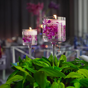 VWV0418 - Stemmed Candle Holder Vase - 18"