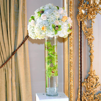 VCY0520 - Cylinder Glass Vase - 5"x20"