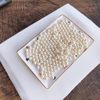BEPR31IV - Small Ivory Undrilled Plastic Faux Pearls - 3/8", 10mm