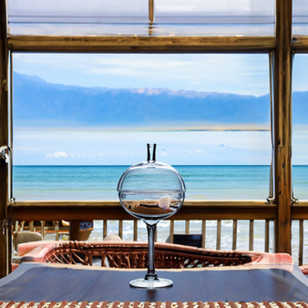 VWV1124 - Stemmed Apothecary Jar / Lollipop Vase - 24"