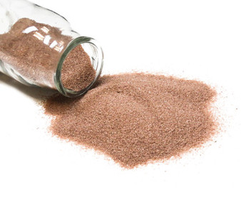 SAND01BR Decorative Colored Sand - Fine Grain, Cocoa Brown (14 oz Bag)