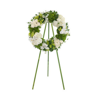 EASEL60GW - Wooden Floral Easel, Green Stained Wood - 60" (12 pcs)