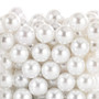 BEPR33WT - Large White Undrilled Plastic Faux Pearls - 3/4", 18mm BEPR33WT - Large White Undrilled Plastic Faux Pearls - 3/4", 18mm