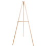 EASEL60NA - Wooden Floral Easel, Natural Wood - 60"