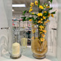 VHV0815 - Large Hurricane Glass Vase - 15" VHV0815 - Large Hurricane Glass Vase - 15"