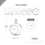 HCH0103 - Hanging Round Terrarium / Candle Holder - 3" (72pcs) HCH0103 - Hanging Round Terrarium / Candle Holder - 3" (72pcs)