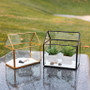 GET1406BK Black House Geometric Glass Terrarium. 6"H - (8 pcs) GET1406BK Black House Geometric Glass Terrarium. 6"H - (8 pcs)