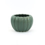 CPB2909PB - Extra Large Weathered Hunter Green Pumpkin Pot - 8.7" W x 6.4" H CPB2909PB - Extra Large Weathered Hunter Green Pumpkin Pot - 8.7" W x 6.4" H