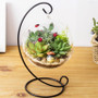 META001 - Large Metal Terrarium Hanger Stand - 14"