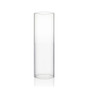 HST2508 - Clear Hurricane Candle Shade Chimney Tube (NO Bottom) -  2.5" x 8"