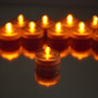 LED04OR Orange Submersible LED Decor Lights - Reusable