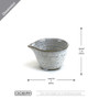 CSC2603FW - Small Ceramic Sake Cup Vase - 2" D x 1.75" H CSC2603FW - Small Ceramic Sake Cup Vase - 2" D x 1.75" H