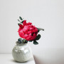 CRB3205WT - Small Round Urn Bud Vase - 4.5" W x 4.3" H CRB3205WT - Small Round Urn Bud Vase - 4.5" W x 4.3" H
