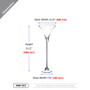 VMG1232 - Martini Glass Vase - 12"x32" (Single Piece)