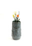 CYC3309BL - Medium Azure Blue Washed Fern Vase - 5.3" W x 8.7" CYC3309BL - Medium Azure Blue Washed Fern Vase - 5.3" W x 8.7"
