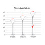 VMG1240 - Martini Glass Vase- 11"x40"x 8" (1 pc)