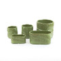 CYC2304GL - Small Green Fern Cylinder Vase - 4" D x 4.25" H (24 pcs/case) CYC2304GL - Small Green Fern Cylinder Vase - 4" D x 4.25" H (24 pcs/case)