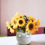 CRB3207WT - Large Round Urn Bud Vase - 6.5" W x 6.5" H CRB3207WT - Large Round Urn Bud Vase - 6.5" W x 6.5" H