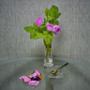 VCK0912 - Clear Glass Round Gathering Vase - 12" VCK0912 - Clear Glass Round Gathering Vase - 12"