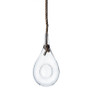 HCH0913 - Medium Rope Hanging Clear Glass Terrarium - 6" x 11"H HCH0913 - Medium Rope Hanging Clear Glass Terrarium - 6" x 11"H