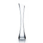VUS0316 - Large Clear Concaved Bud Vase With Slant Cut Top - 16" VUS0316 - Large Clear Concaved Bud Vase With Slant Cut Top - 16"