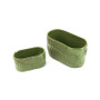 CYC2406GL - Small Green Fern Ceramic Oval Vase - 5.5" W x 2.7" L x 2.8" H (36 pcs/case) CYC2406GL - Small Green Fern Ceramic Oval Vase - 5.5" W x 2.7" L x 2.8" H (36 pcs/case)