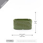 CYC2406GL - Small Green Fern Ceramic Oval Vase - 5.5" W x 2.7" L x 2.8" H (36 pcs/case) CYC2406GL - Small Green Fern Ceramic Oval Vase - 5.5" W x 2.7" L x 2.8" H (36 pcs/case)