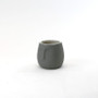 CFB9204GY - Small Grey Sand Glazed Moai Bowl - 4" CFB9204GY - Small Grey Sand Glazed Moai Bowl - 4"