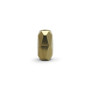 CGV5108GD - Medium Gold Geometric Vase - 4.1"x8"H CGV5108GD - Medium Gold Geometric Vase - 4.1"x8"H